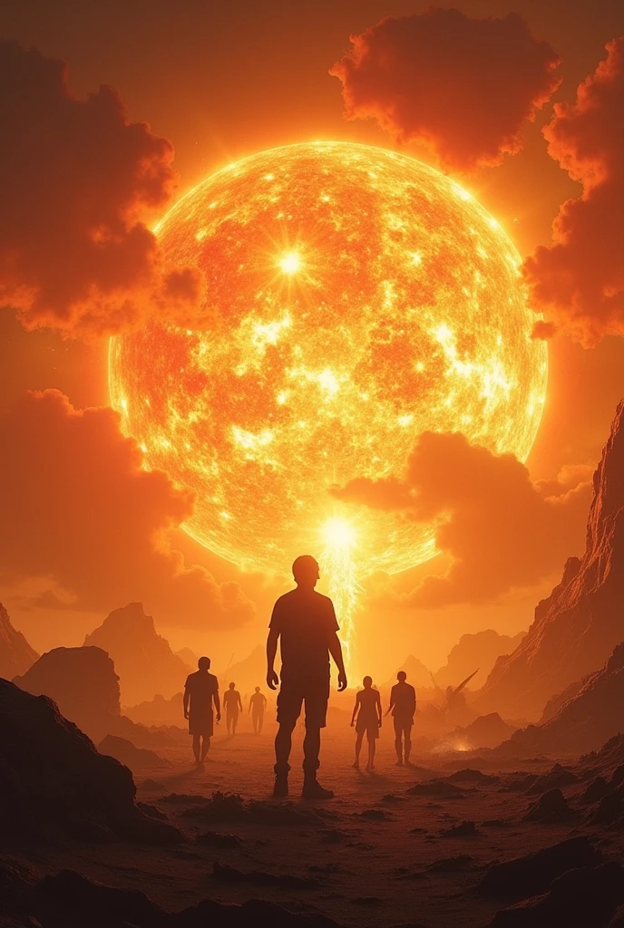 The sun exploded