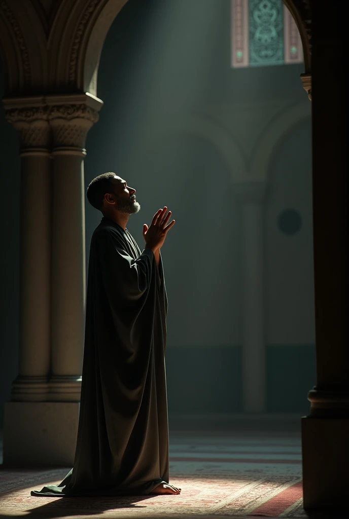 There is mawlana praying slatat