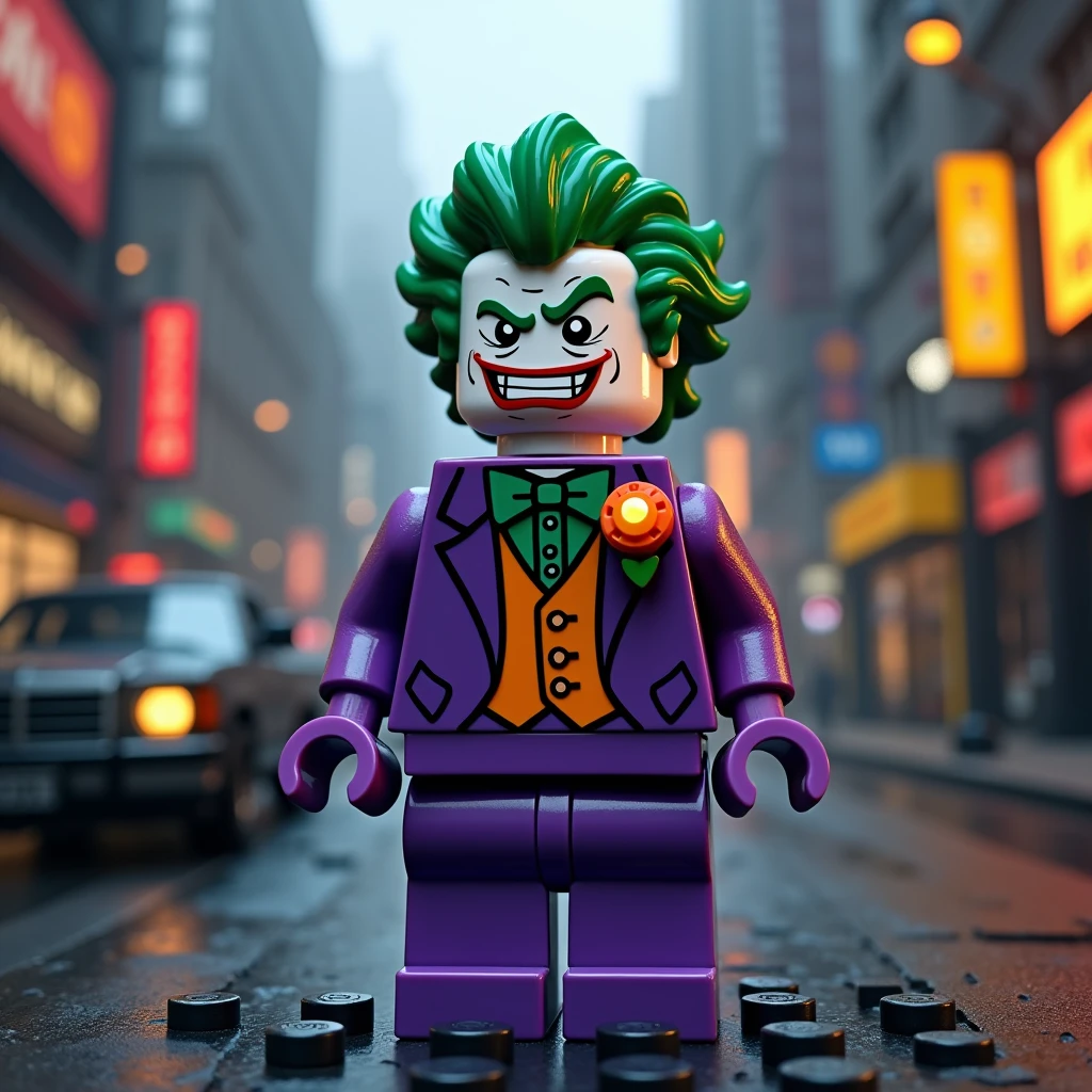 Joker as lego art