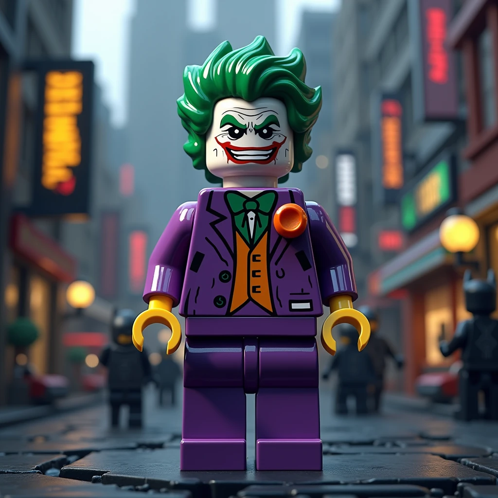 Joker as lego art