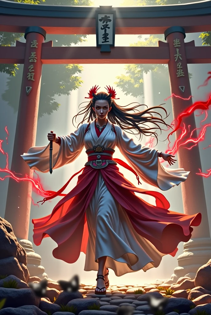 Fighting Shrine Maiden