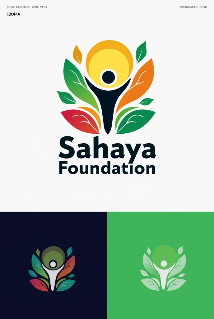 SAHAYA FOUNDATION creative logo