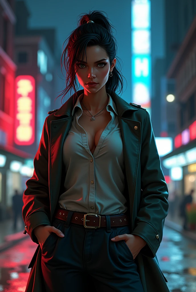 charector woman detactive model gta sa style