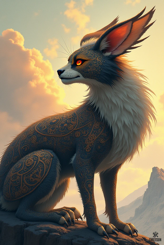 Mongolian myth creature 