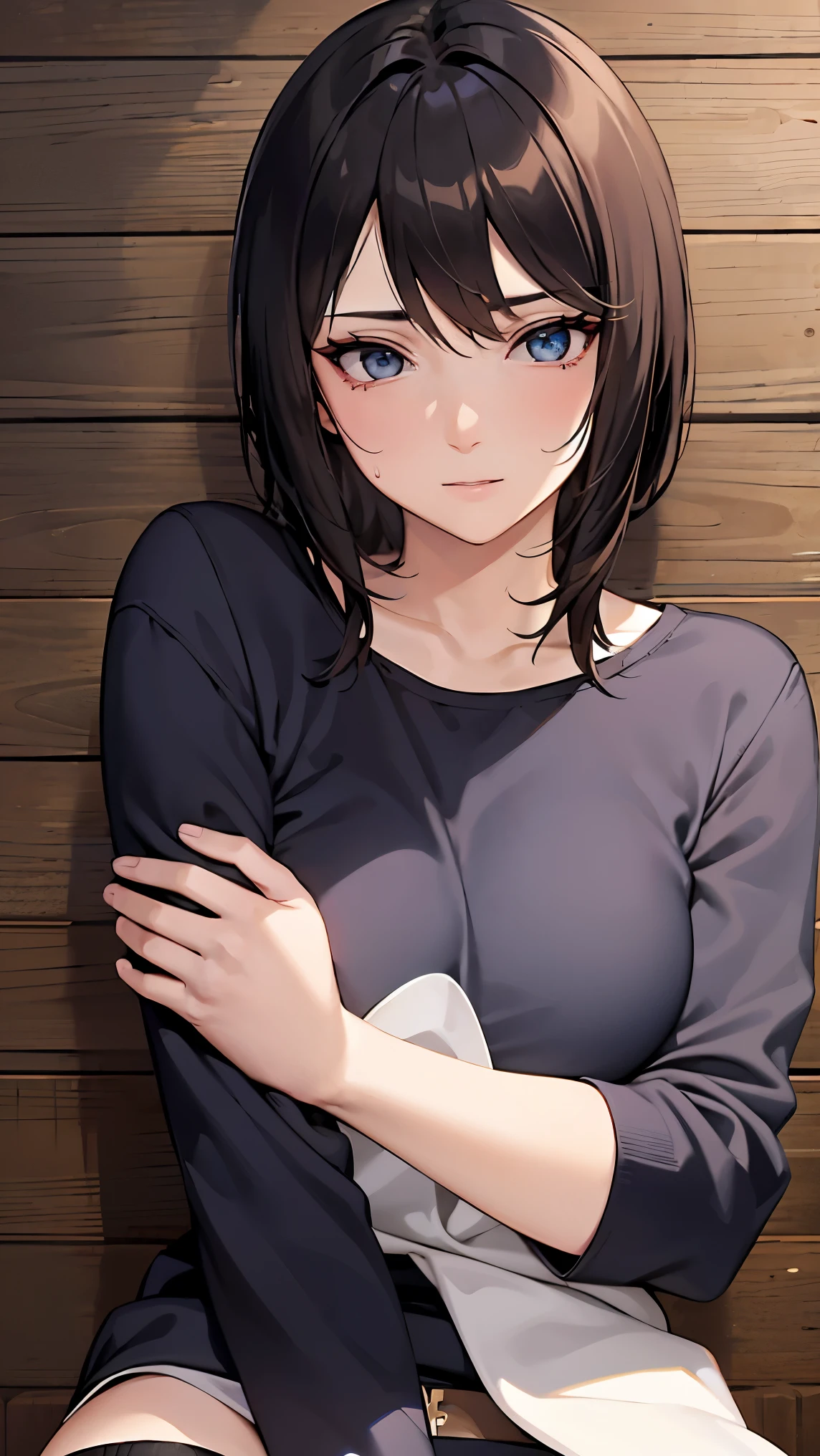shizune,
BREAK sexwristgrabfront, pov, holding another's wrist, missionary, lying, on back, vaginal, sweat,
BREAK (masterpiece:1.2), best quality, high resolution, unity 8k wallpaper, (illustration:0.8), (beautiful detailed eyes:1.6), extremely detailed face, perfect lighting, extremely detailed CG, (perfect hands, perfect anatomy),