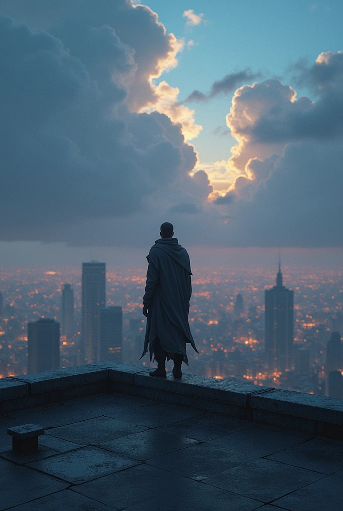 On the roof