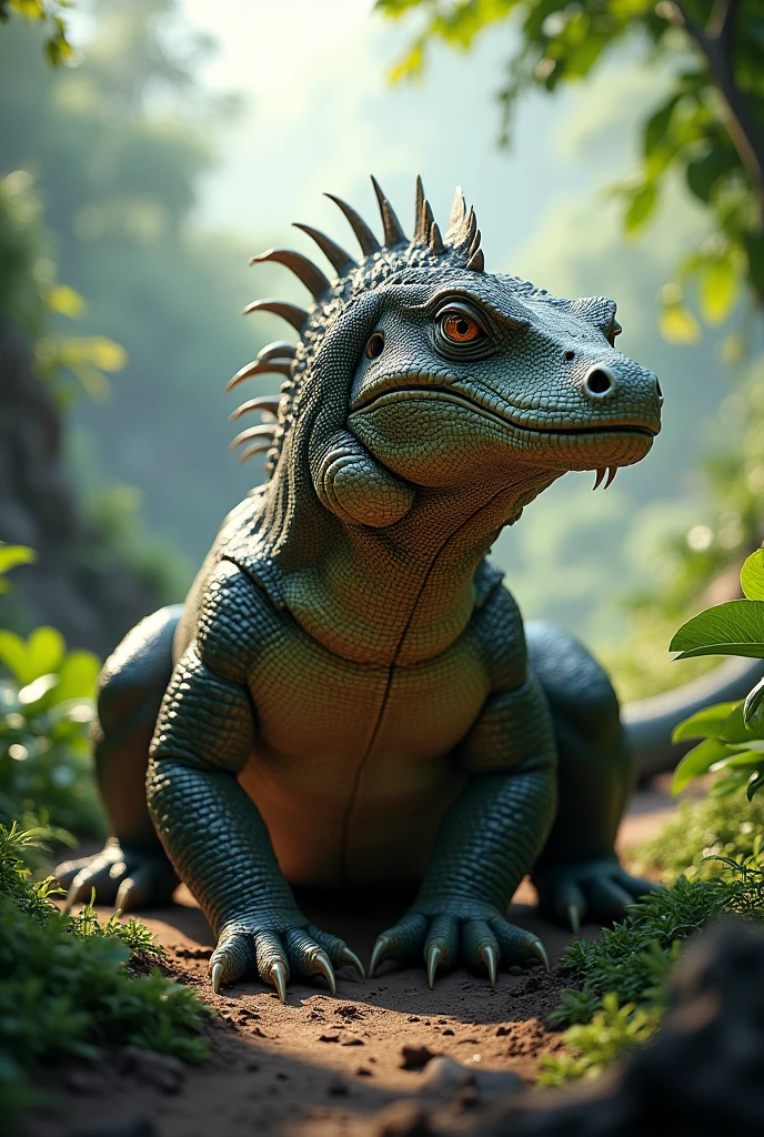 Make me an animal that symbolizes Indonesia