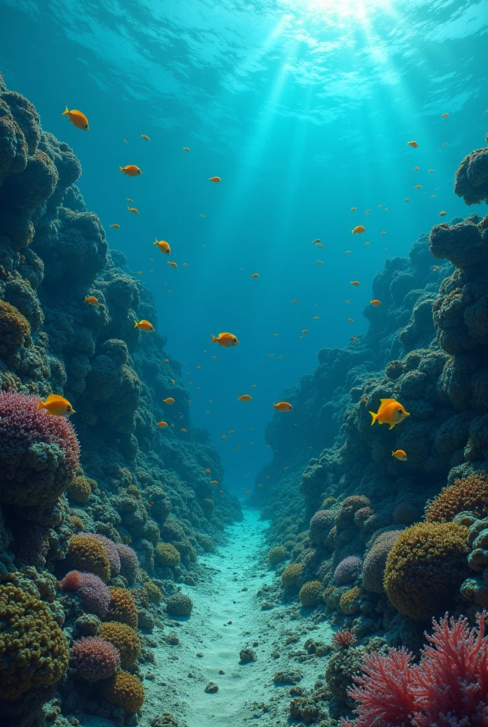 Damage to coral reefs due to irresponsible diving and tourism activities, Many marine life are dying and affected, and the coral reefs are damaged