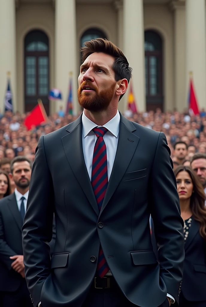 Messi as a political leaders