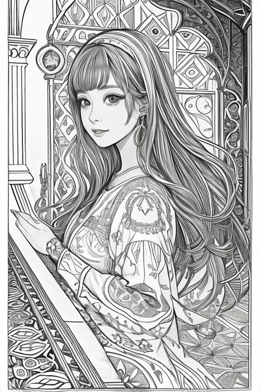 For coloring books