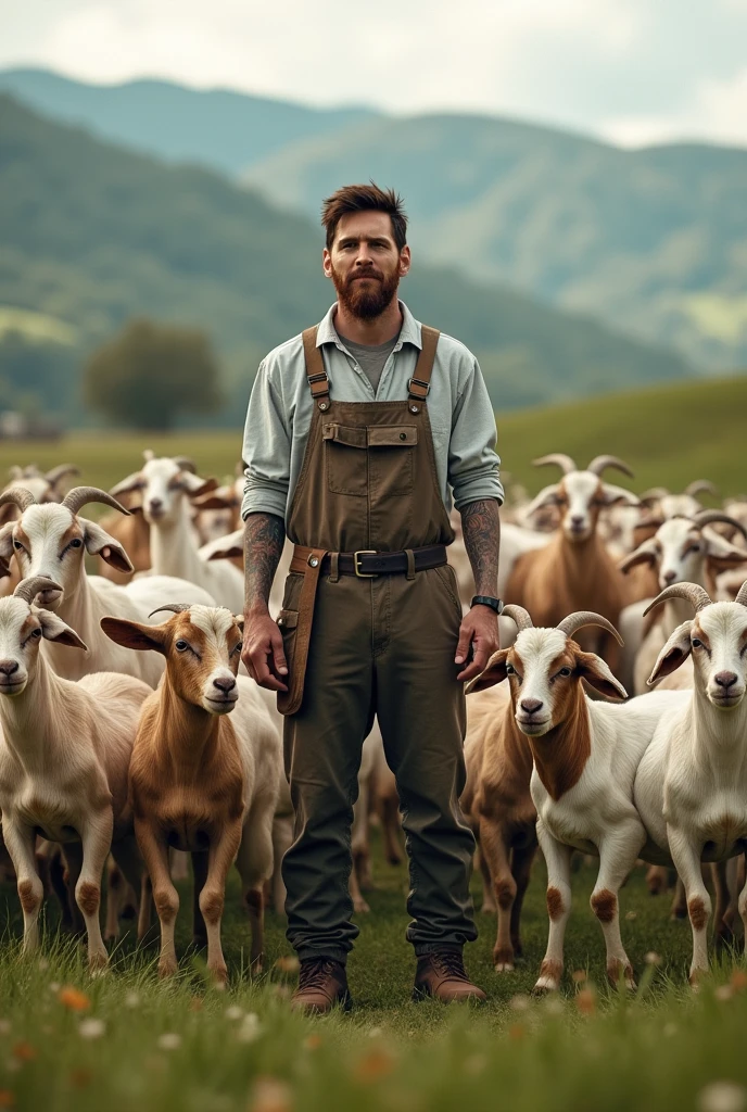 Messi has a huge goat farm