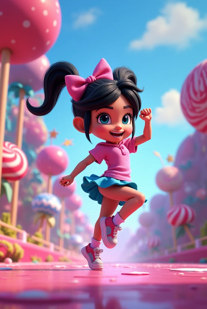 Venellope exercising