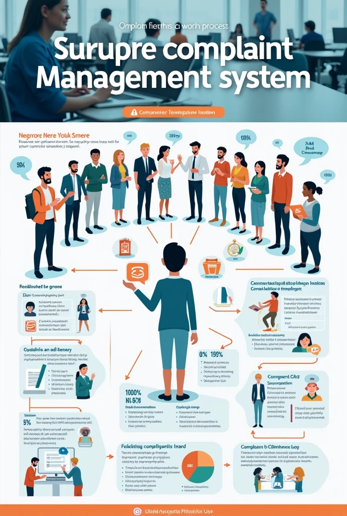 Digital poster Complaint management, Complaints and suggestions