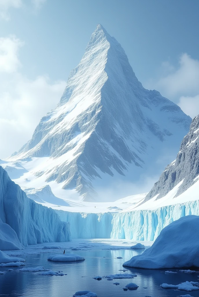 Image of Vintision Mountain in Antarctica