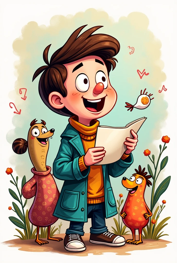Poem and toons logo for YouTube 