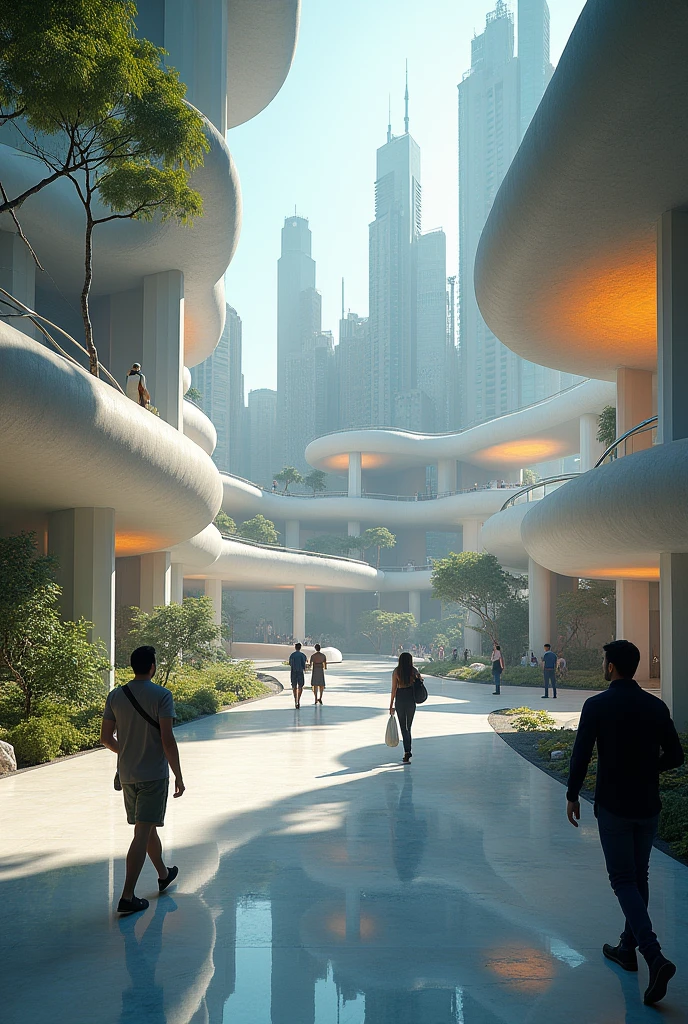 Sketch of an interactive art concept within 6 sq k relevant to architecture