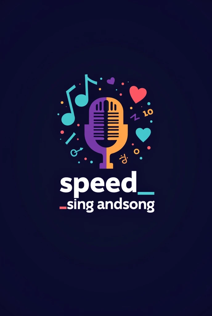 Crée-moi un logo autour de la musique et dans le logo, il doit y y avoir marqué le nom dans l’entreprise qui est : speed_singandsong