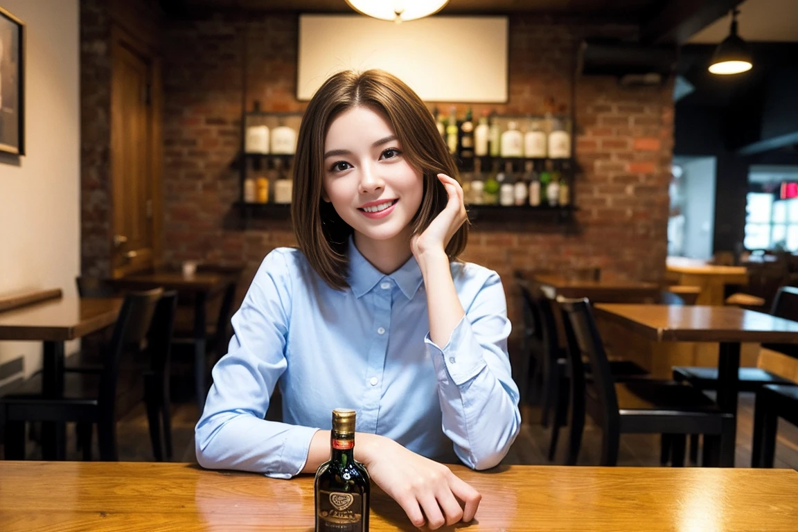 ((Highest quality、8k、masterpiece:1.3))、Whiskey bottles、The Macallan、Joni Black、Old Parr、whiskey、Suntory、Nikka、slimカップル、modelカップル、(Realistic, Intricate details:1.2), full-course dinner、Whiskey bottle and glass on the table、Single Malt、scotch、Rocks glass、Shot Glass、On the rock、Scotland、Amazing view of the sunset sky and clouds、A bright smile、The wonderfulness of smile、 Beautiful Face, blue eyes, The light shines on your face, blush, short hair,Bright Face、 (Age 37), 3,Two beauties、Brown Hair、Shortcuts、Long sleeve shirt、dress、Beautiful woman 1, (slimな顔), (The body is slim), (Brown Hair), (Shortcuts), cheeks turn a little red,Attractive beauty、restaurant, In a prominent place (From the waist up) Nova Frog Style, actress, model, Upper Body, White wine, slim, smile, (smile: 1.15), Beautiful fine grain, Depth f/2,saturation, High Contrast, Strong light and shadow,Moist Body:1.5、3D texture、Delicate eyes、Brown Hair、The hair is very shiny、