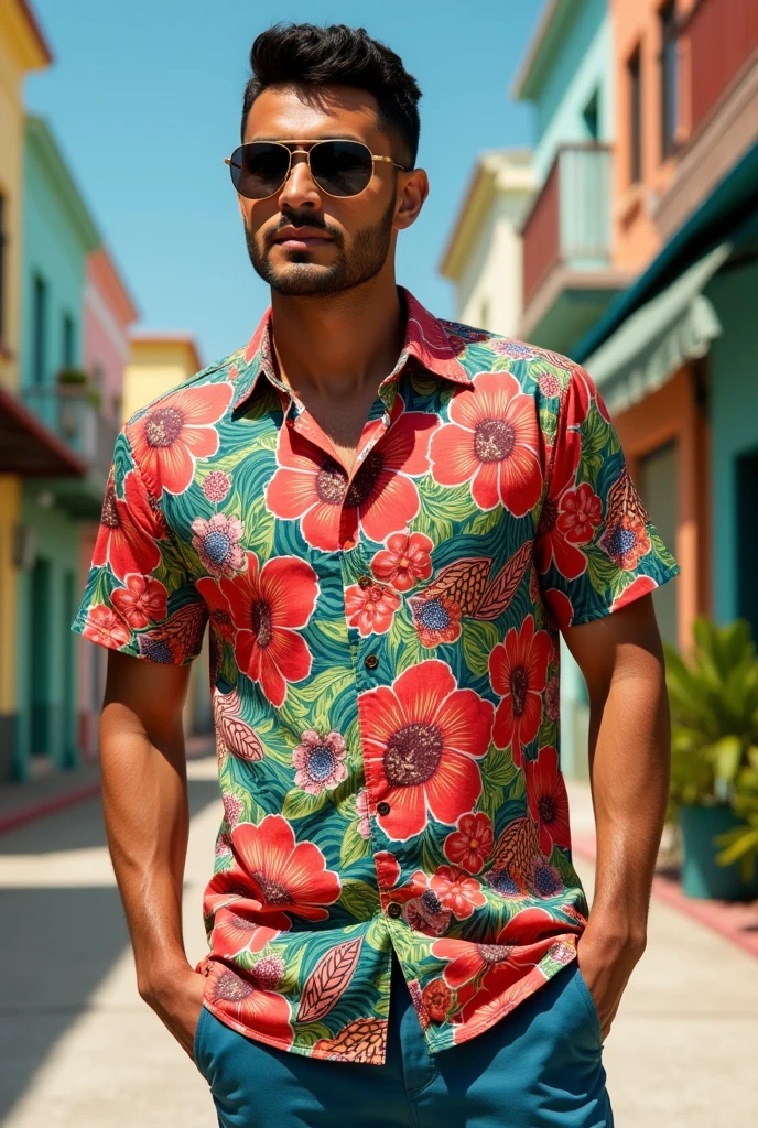 Create a beautiful Cuba shirt