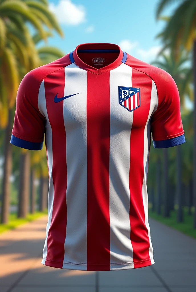 Create a beautiful shirt of the Cuba national team standard Atlético de Madrid 