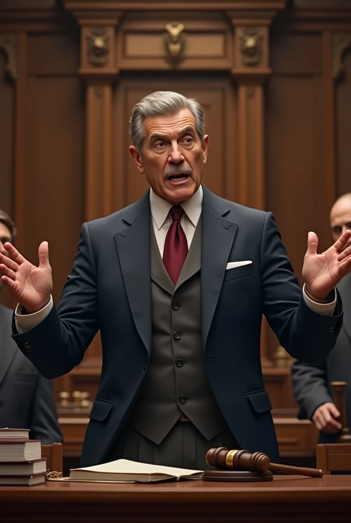 a lawyer fighting the case