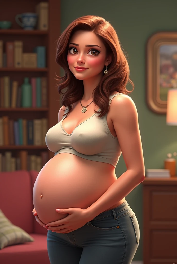 Pregnant penny from big bang theory 
