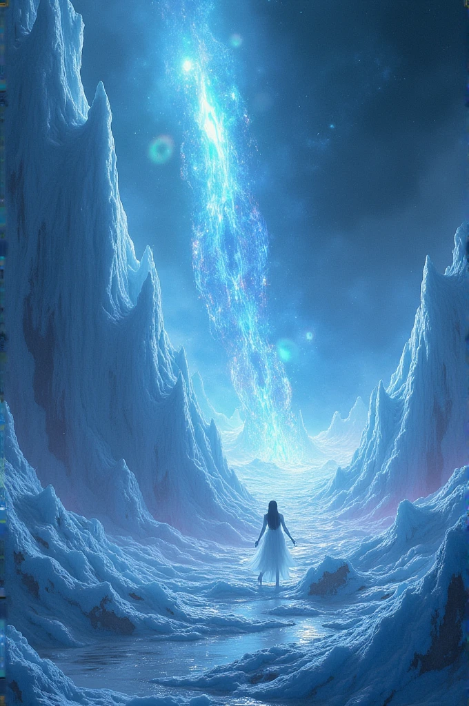 Ice galaxy
