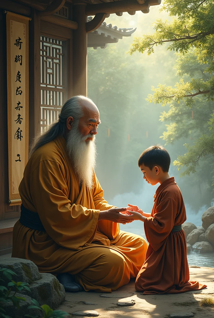 Master tell the monk