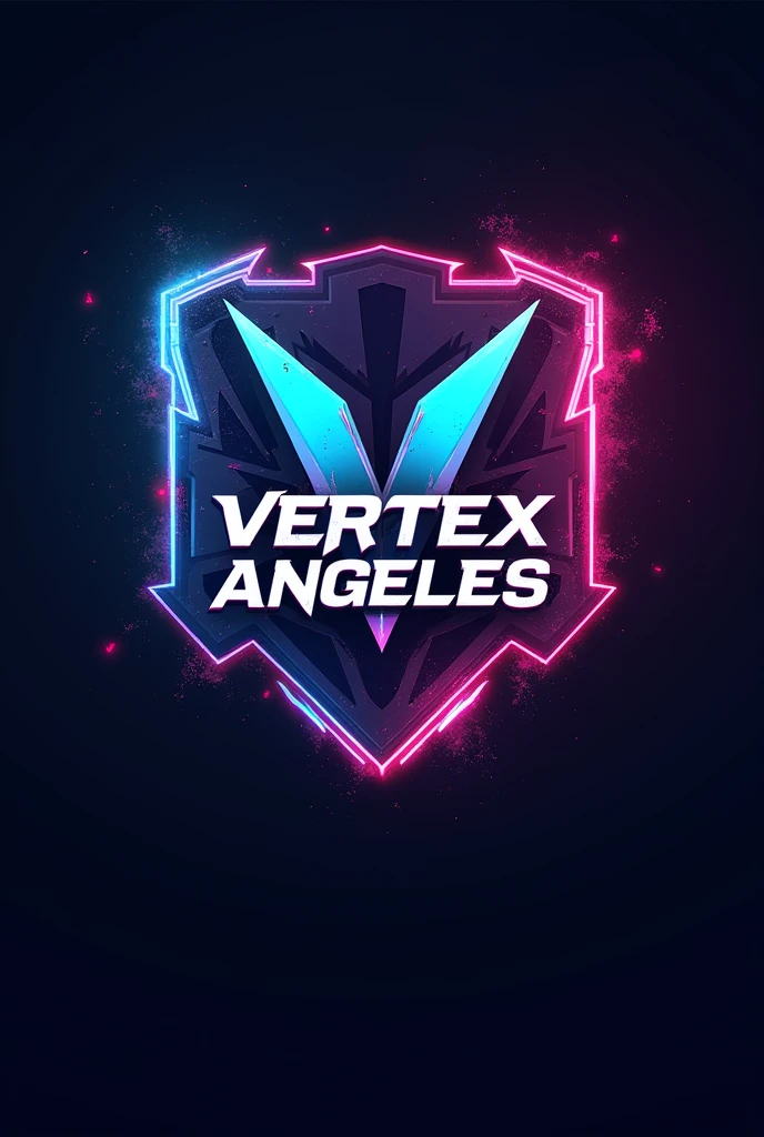 eSports logo with the word vertex angeles with the name below it Byraaa