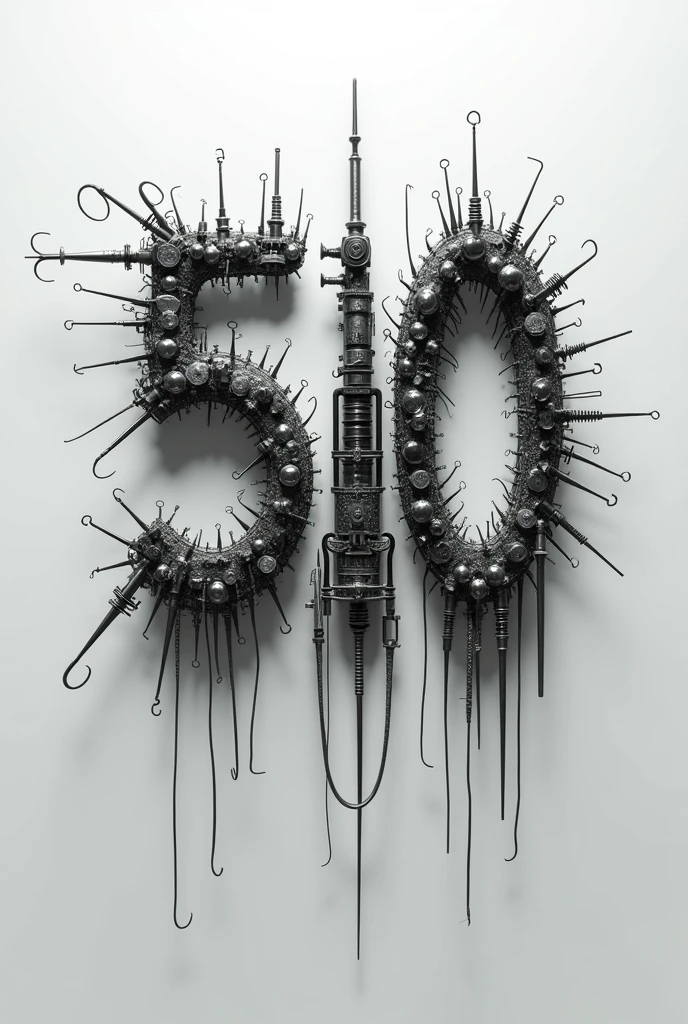 Describe 5 1 0 with medical instruments
