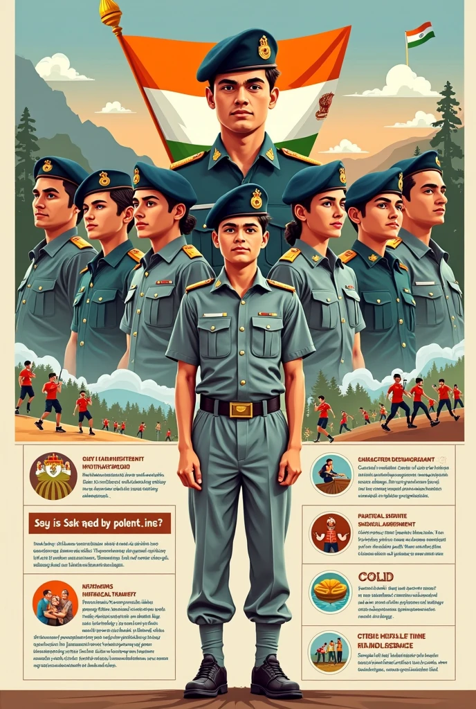 A3 poster on benifits of ncc