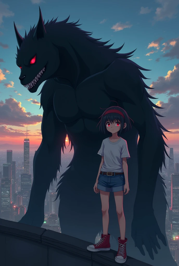 Sex between a monster and a human girl