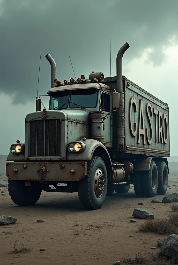 I want the word Castro to form a truck