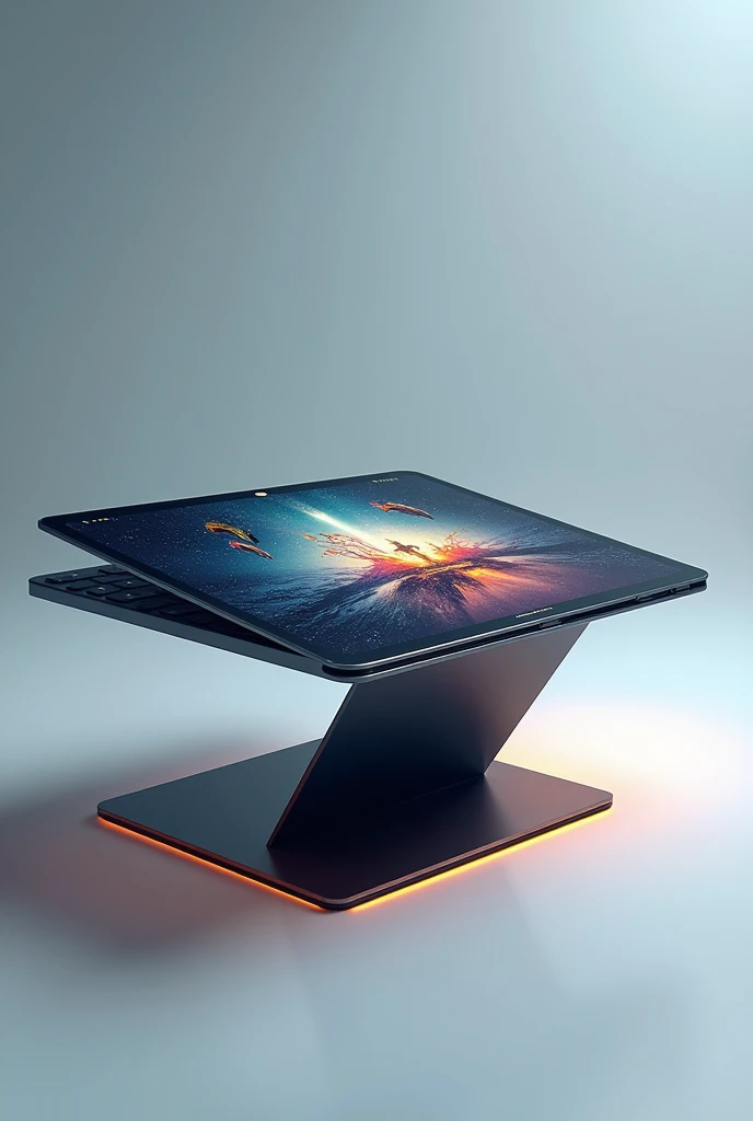 futuristic tabble
-tabble can be screen cayse have 2 layer that can combine
-have a touch screen feature
-can connect to wifi
-can just write using hand to do homework
-can be fold up to easily watch a tv
-water proof
-just plug in the electricity to charge it
-the screen made out of very durable hight quality glass that resistant to cracking and chipping
-the body made out of stainless steel and aluminium to make it lighter but stronger
-have a speaker so cam hear the video that you open
-the app that you open can be minimize so you can open multiple app
-have 1 tera of storage
-tabble size (120x60x76 cm) like an average tabble size
-can customize colour or can even choose own wallpaper
-suitable for workers and students
-doesn’t need installation
-from rm7k
-it might be a little bit expensive but it is for a better experience
-the monitor already stand