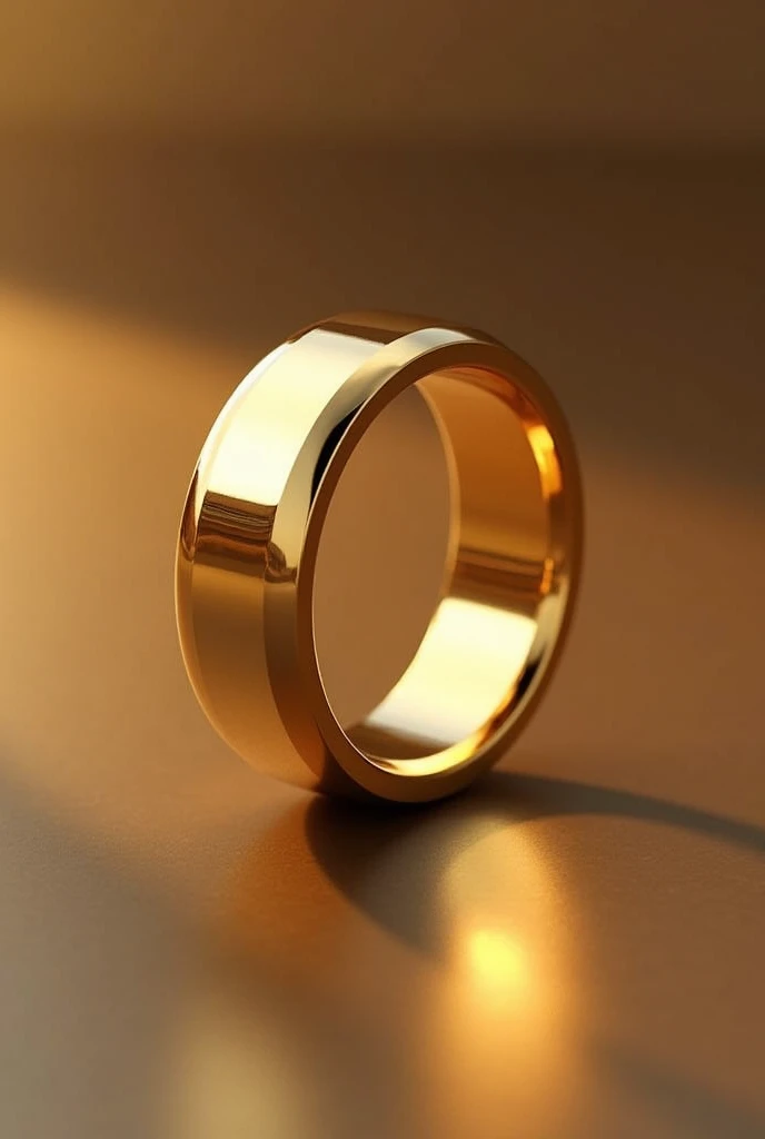 gold stainless steel ring