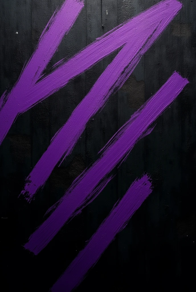 A black background texture with purple scratches lines