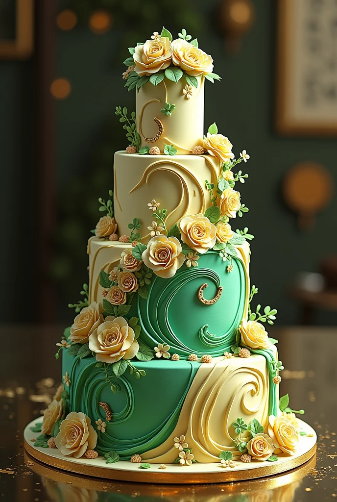 A beutiful cake name lucky 
