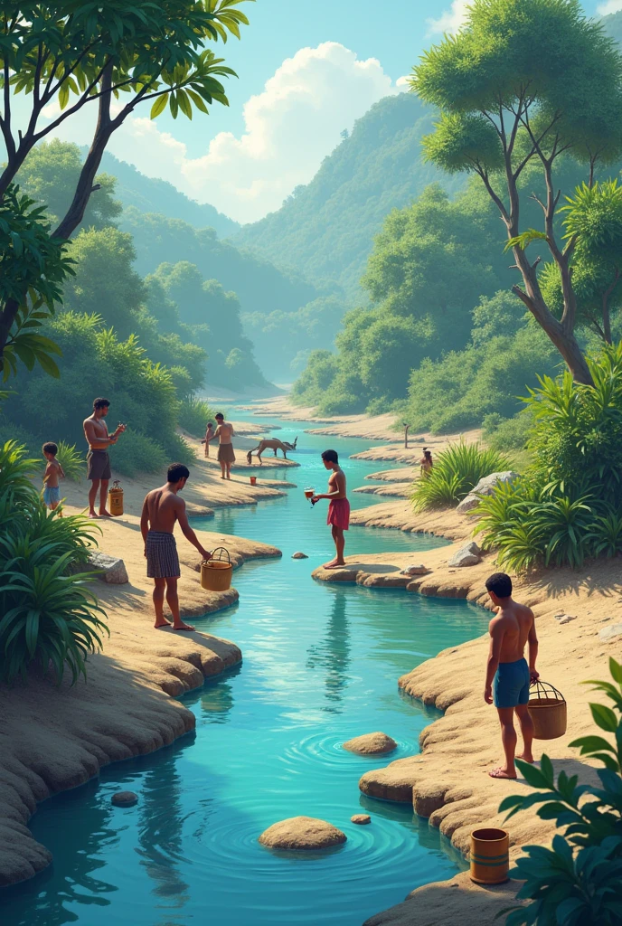Water source and collection