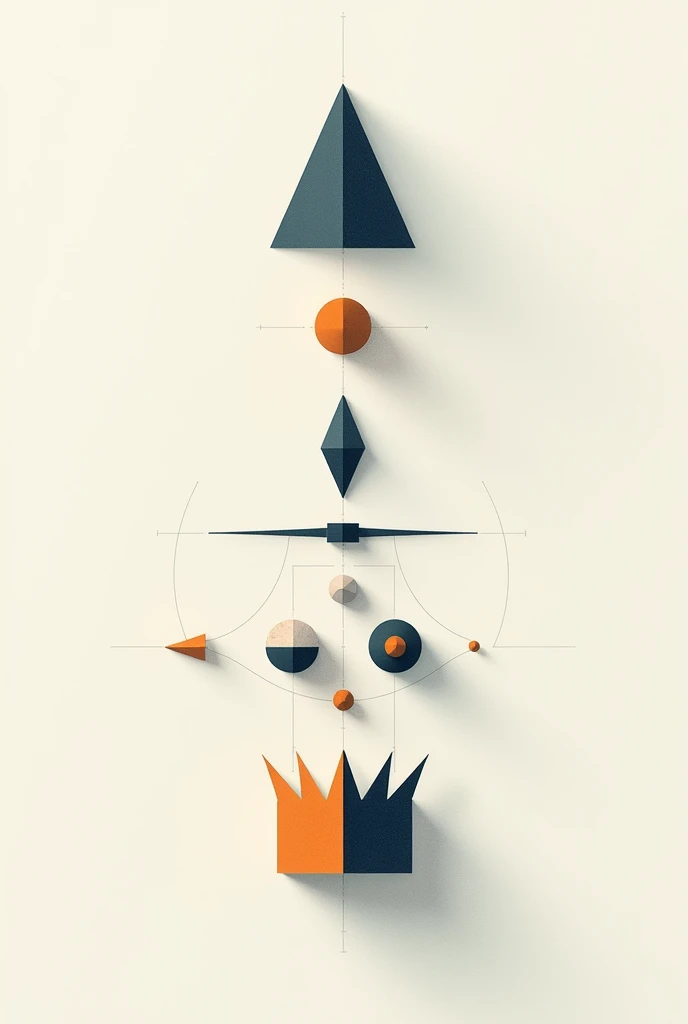 Vertical organization: a pyramid or a hierarchical structure Horizontal organization: a horizontal line or a grid Flat organization: a plane or smooth surface Matrix organization: a matrix or a grid Hierarchical organization: a crown or a symbol of authority
