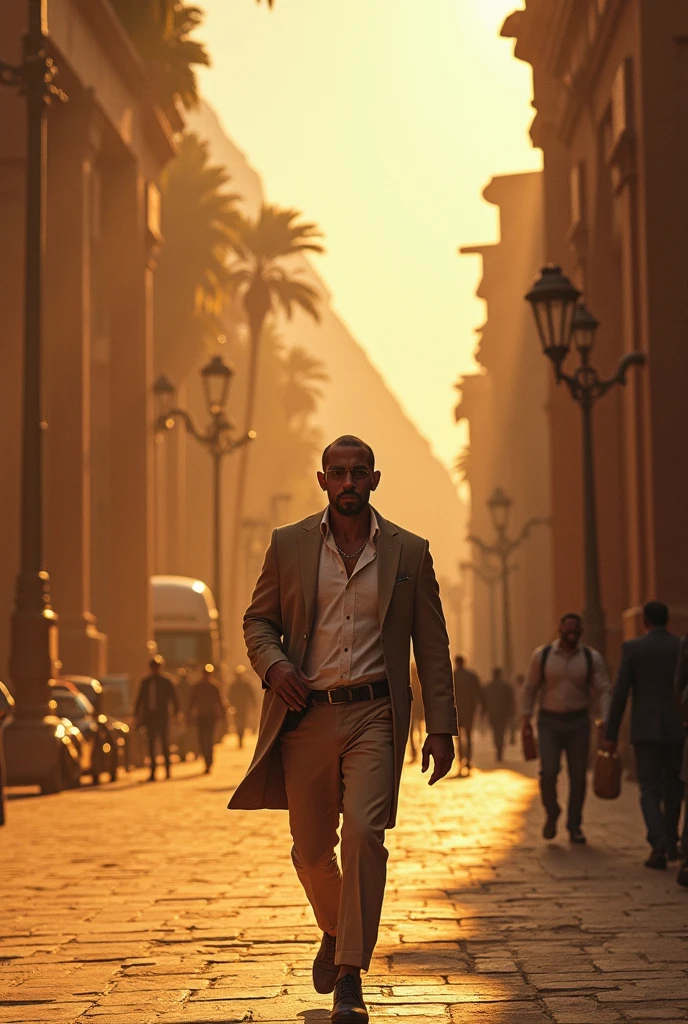 George rushes to Egypt in search of Williams as soon as he receives the call from Antonio.. 
