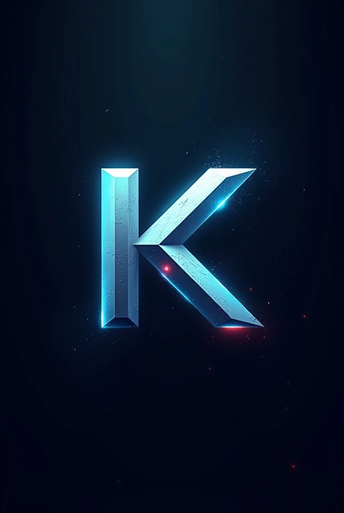 Generate a logo for my channel with the letter K looking like a game