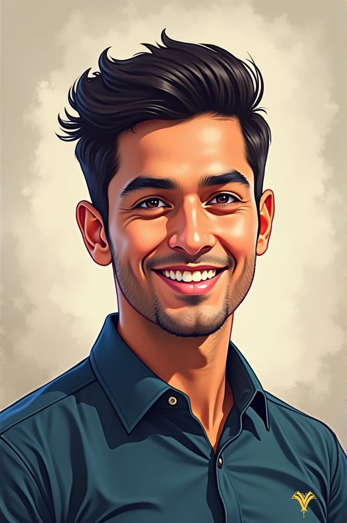 Make a profile picture for me my name is Mohammad Saad Khan pathan