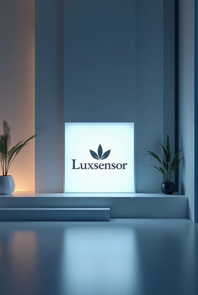 create an image of a company that creates LED lights called Luxsensor