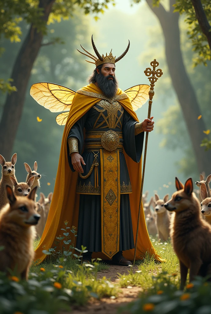 A bee that makes laws to all forest animals