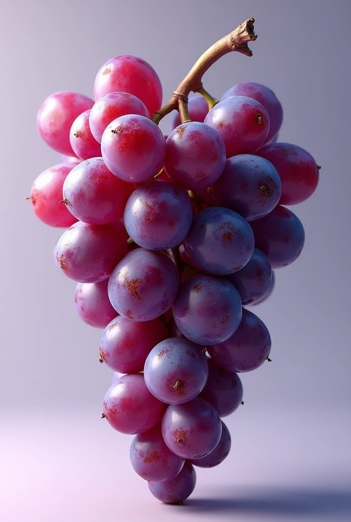 Grapes fruit in 3d