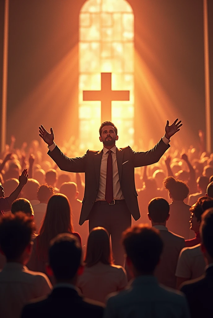 Strong Pentecostal preaching that draws attention