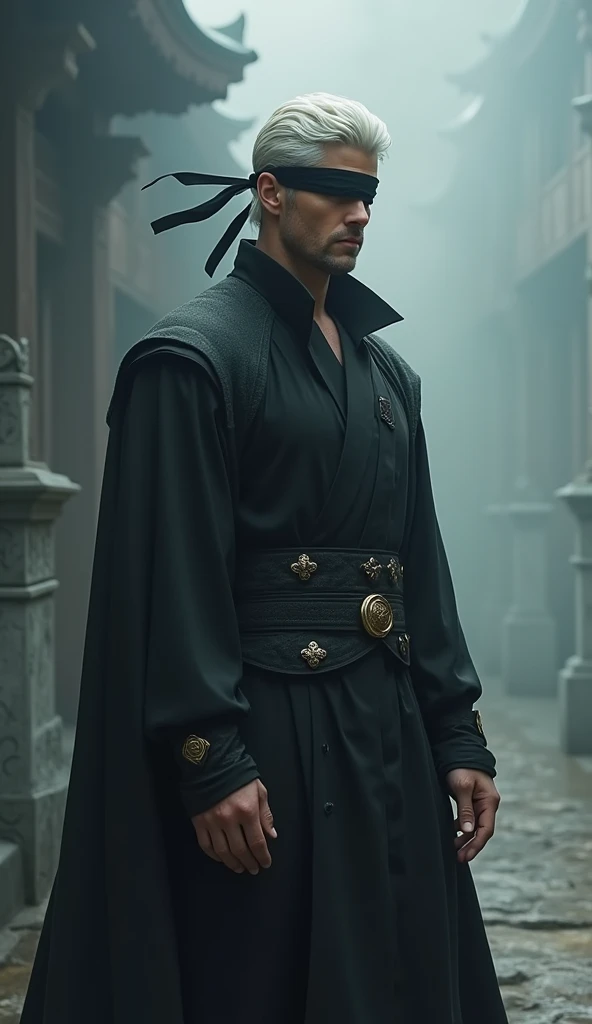 "Henry Cavill" dressed like "Gojo"