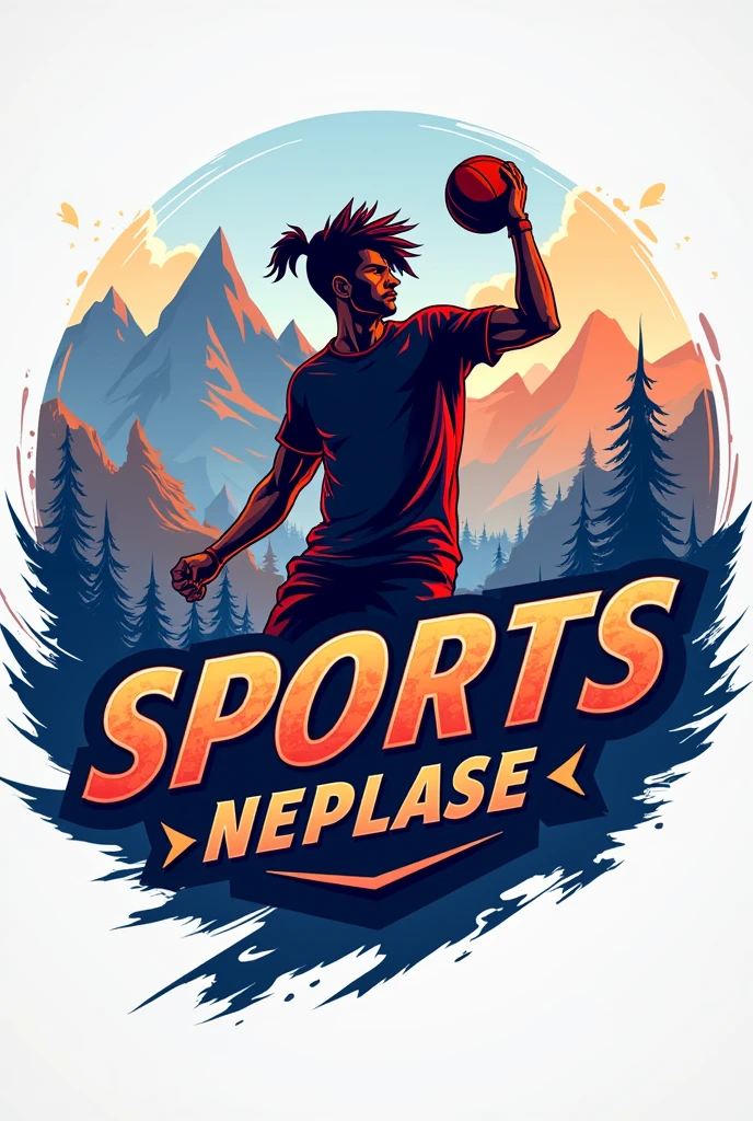 Create a logo for sports Facebook page oin Nepal