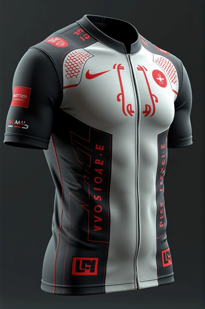Information technology inspired jersey