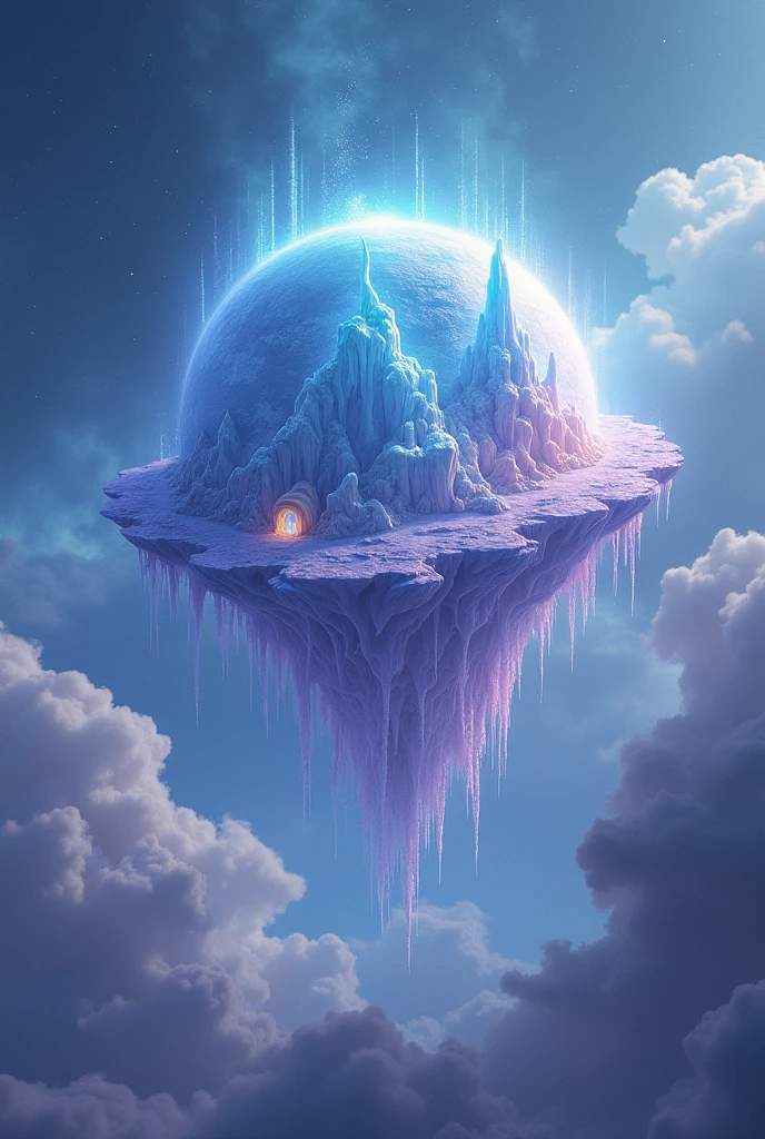 planet Mystical
the color: pastel blue,purple and shiny